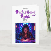 Happy Practice being Psychic Day! Nov 2nd Kaart (Voorkant)