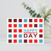 Happy President Day moskeeën Kaart (Staand voorkant)