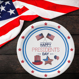 Happy President Day Papieren Bordje