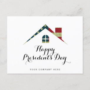  Happy President Day Realty Briefkaart