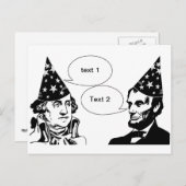 Happy Presidenten Day Briefkaart (Voorkant / Achterkant)
