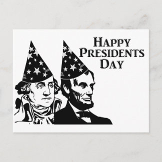 Happy Presidenten Day Briefkaart