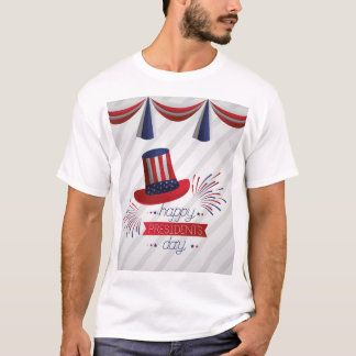 Happy President's Day T-Shirt Design