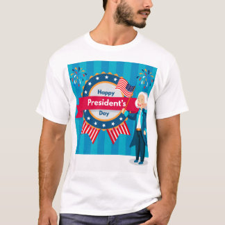 Happy President's Day T-Shirt Design