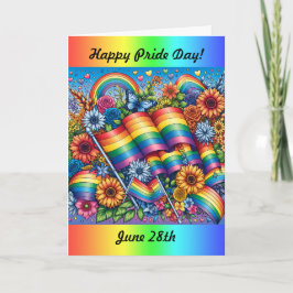 Happy Pride Day | 28 juni Rainbow Kaart