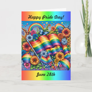 Happy Pride Day | 28 juni Rainbow Kaart