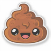 Happy "Pudding" - Happy Jump Sticker (Voorkant)