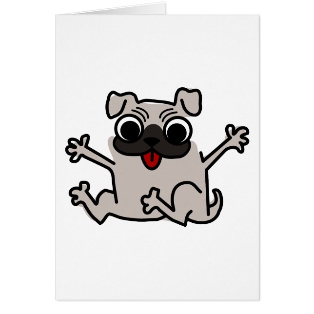 Happy Pug (Voorkant)