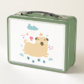 Happy Puggy Lunchbox (Achterkant)