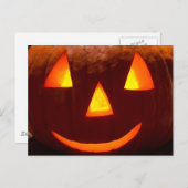 Happy Pumpkin Briefkaart (Voorkant / Achterkant)