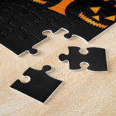 Happy Pumpkin Face Puzzel (Zijkant)