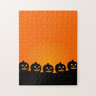 Happy Pumpkin Face Puzzel