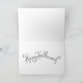 Happy Pumpkin Halloween Kaart (Binnen)