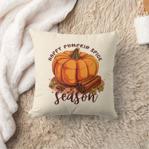 Happy Pumpkin Spice Season - Gezellige herfstvibes Kussen