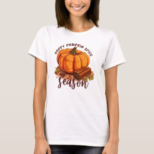 Happy Pumpkin Spice Season - Gezellige herfstvibes T-shirt
