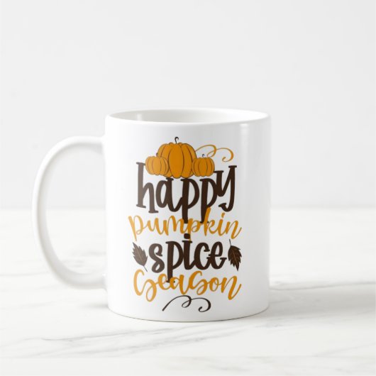 Happy Pumpkin Spice Season Koffiemok (Links)