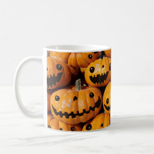 Happy Pumpkins Halloween Herfst Seizoen Koffiemok