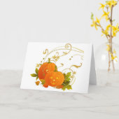 Happy Pumpkins Kaart (Gele Bloem)
