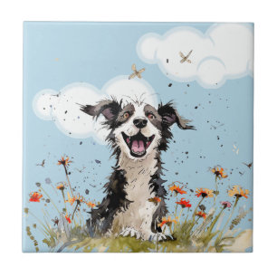 Happy Pup Tegeltje