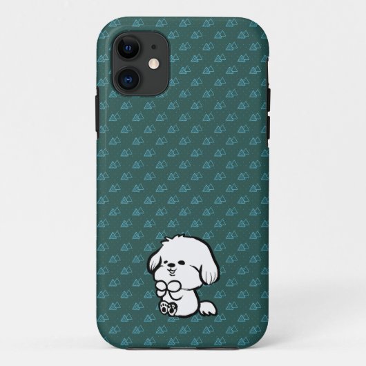 Happy Puppy Case-Mate iPhone Case (Achterkant)