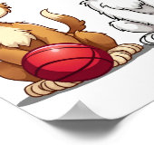 Happy puppy poster (Hoek)