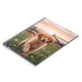 Happy Puppy Spiral Notebook Notitieboek (Linkerzijde)