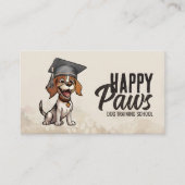 Happy Puppy Student - Hondentraining Visitekaartje (Voorkant)