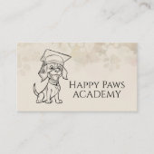 Happy Puppy Student - Hondentraining Visitekaartje (Voorkant)
