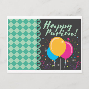 happy purim briefkaart