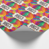 happy purim cadeaupapier (Hoek)