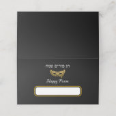 Happy Purim - Chag Purim (Buitenkant ongevouwen)