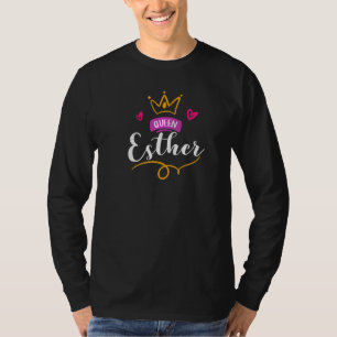 Happy Purim Costume Idea Queen Esther Hebrew Jewis T-shirt