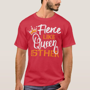 Happy Purim Design Idea Queen Esther Hebrew Joods T-shirt