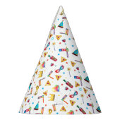 Happy Purim Festival Kinder Party Gifts Pattern Feesthoedjes (Links)