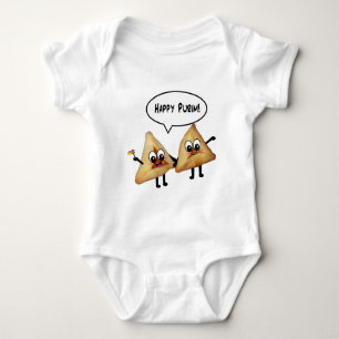 Happy Purim hamantaschen Romper