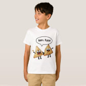 Happy Purim hamantaschen T-shirt (Voorkant volledig)