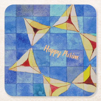 Happy Purim Hamentashen onderzetters