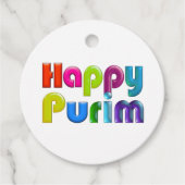 Happy Purim Happy Label (Voorkant)