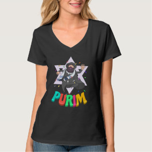 Happy Purim Jewish Party Costuum T-shirt