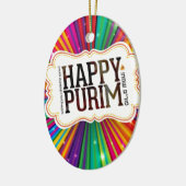 happy purim keramisch ornament (Links)