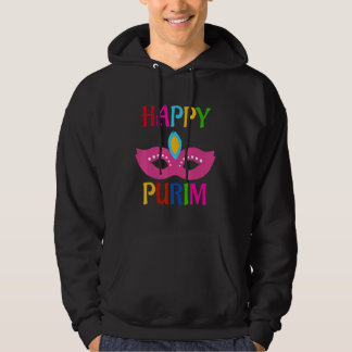 Happy Purim Masker Hoodie