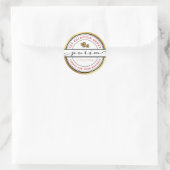 Happy Purim Mishloach Manos Corporate Sticker (Sac)
