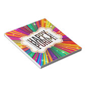 happy purim notitieblok (Schuin)