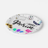 Happy Purim Papieren Bordje (Gekanteld)