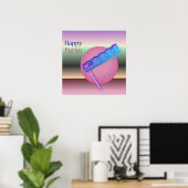 Happy Purim Poster (Bureau à domicile)