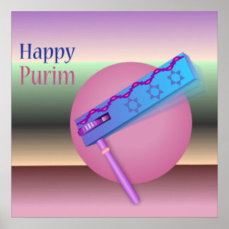Happy Purim-Poster Poster