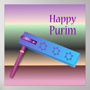 Happy Purim-Poster Poster