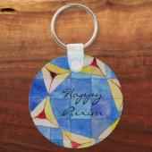 Happy Purim-Sleutelhanger Sleutelhanger (Voorkant)