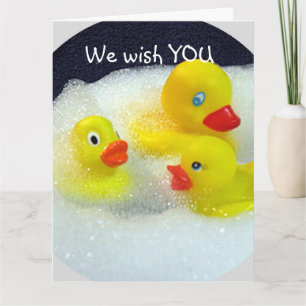 HAPPY QUACKY GROUP KAART VOOR 40e