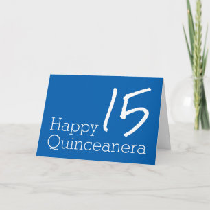 Happy Quinceanera Kaart